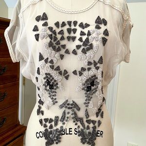 Beaded Mesh Tank
